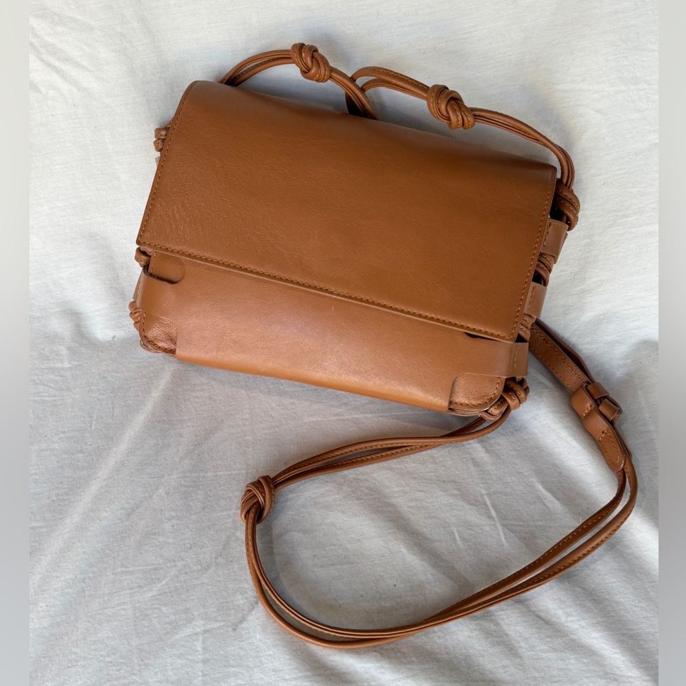 Von Holzhausen Camel Crossbody Bag